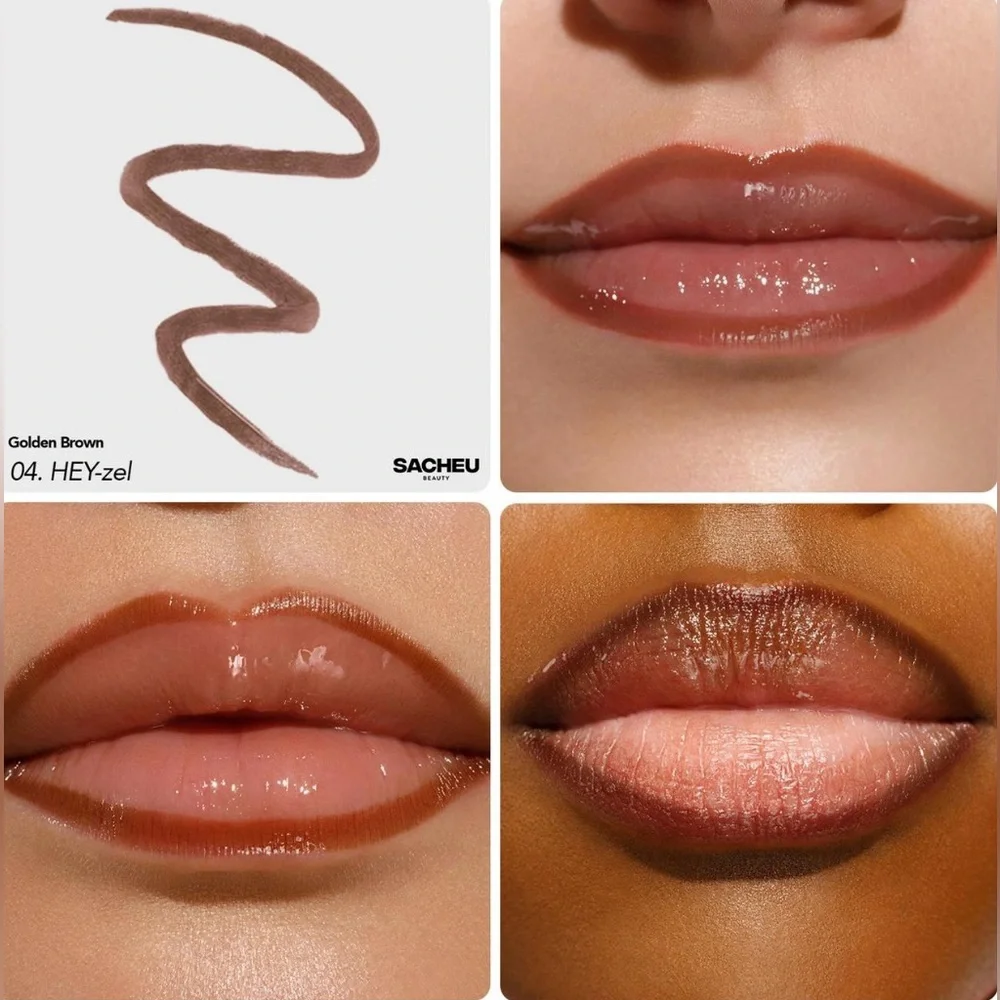 Sacheu 04 HEY-zel peel off lip liner stay N - Picture 1 of 11